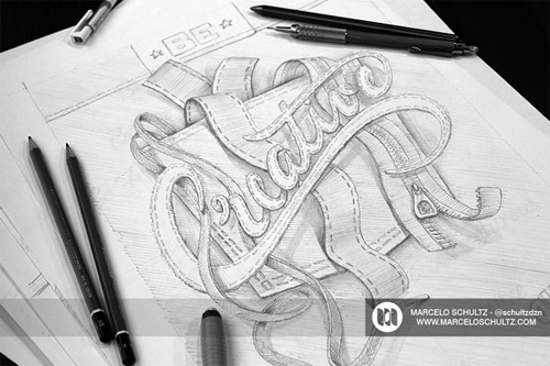 Sketch-to-Awesome Typography & Illustrations To Dazzle Your Eyes