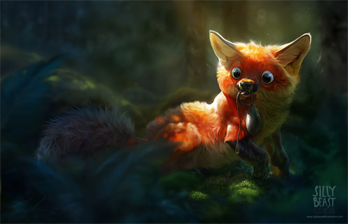 therese larsson animal character design