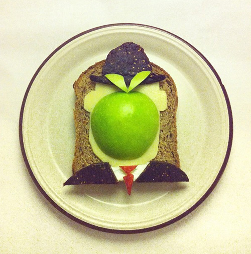 ida skivenes art toast food art