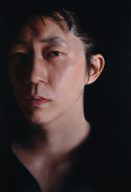 kang-hoon kang photorealistic paintings