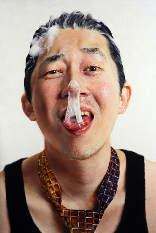 kang-hoon kang photorealistic paintings