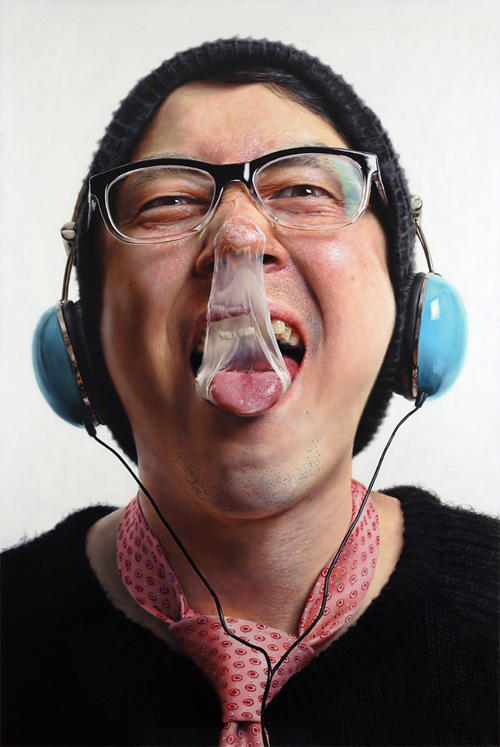 kang-hoon kang photorealistic paintings