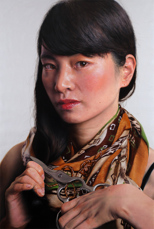 kang-hoon kang photorealistic paintings