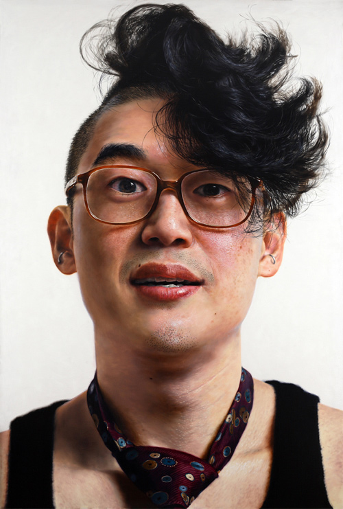 kang-hoon kang photorealistic paintings