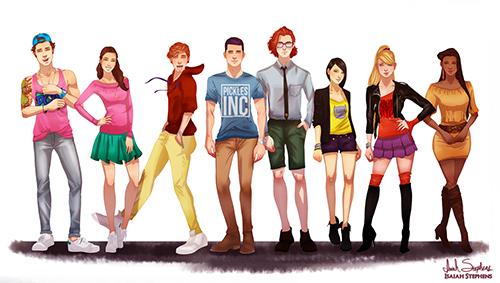 disney characters grown up