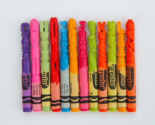 Alphabet Crayons