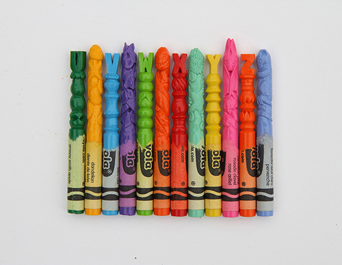 Alphabet Crayons