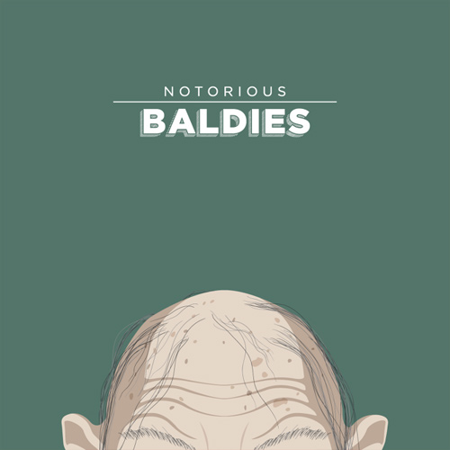 peruca notorious baldies