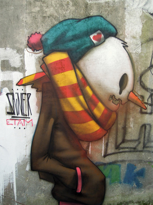 sainer graffiti street art 