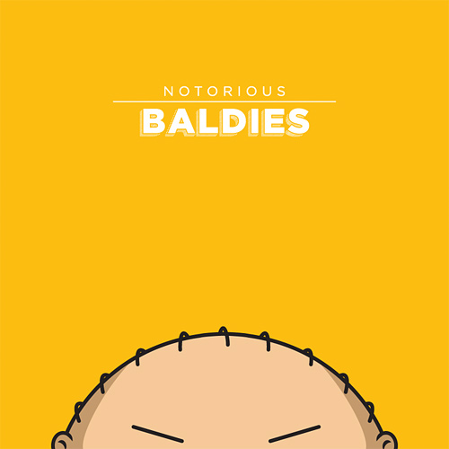 peruca notorious baldies