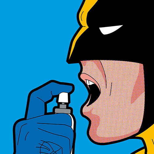 Secret Life of Super Heroes Mouth