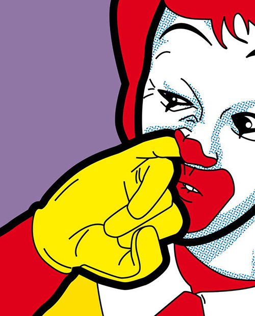 Secret Life of Super Heroes Ronald McDonald