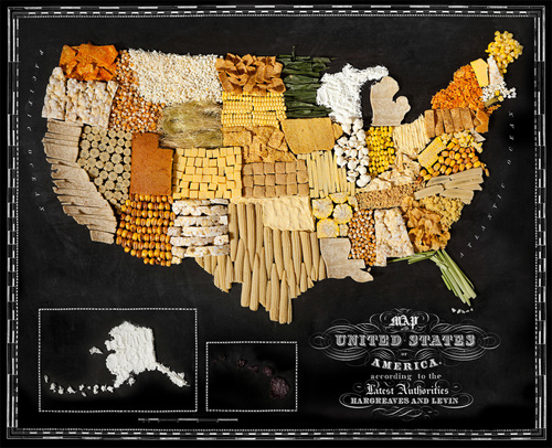 Henry Hargreaves food maps