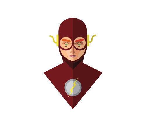 Flat Design Heroes