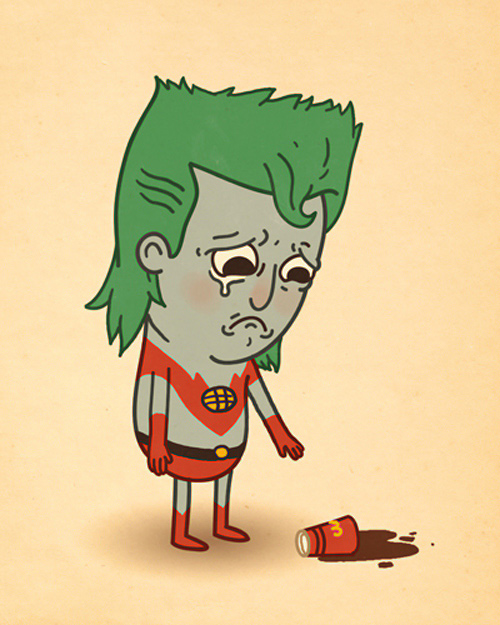 Mike Mitchell cute character illustrations