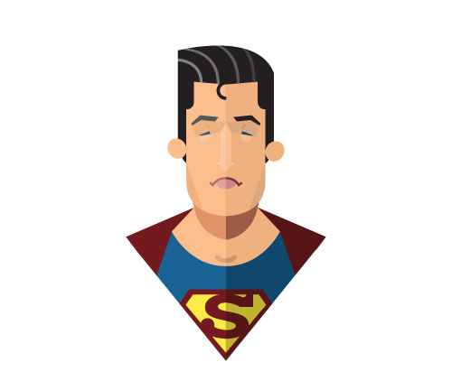 Flat Design Heroes