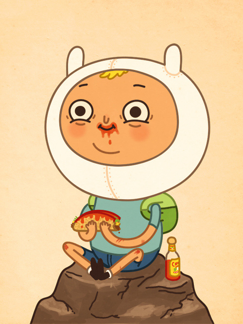 Mike Mitchell cute character illustrations