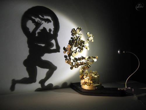 Diet Wiegman light sculptures shadow sculptures