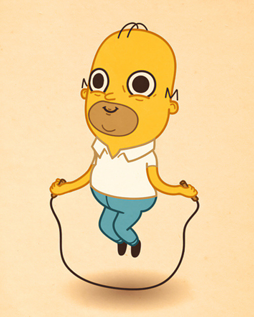 Mike Mitchell cute character illustrations