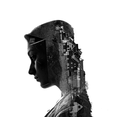 Aneta Ivanova double exposure photography