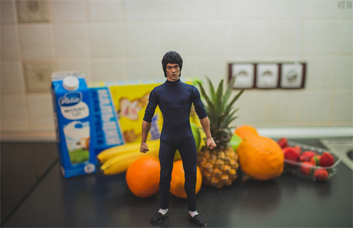 VSE OK action figure photography