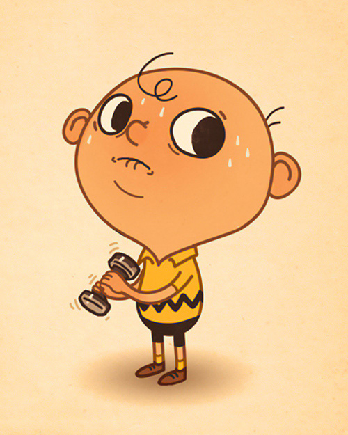 Mike Mitchell cute character illustrations