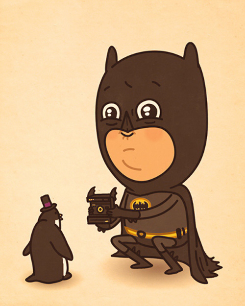Mike Mitchell cute character illustrations
