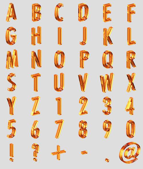 HandmadeFont font designs