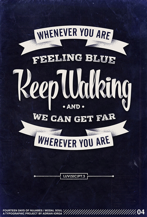 Keep walking