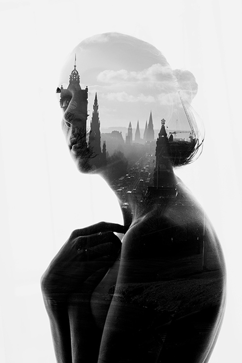 Aneta Ivanova double exposure photography