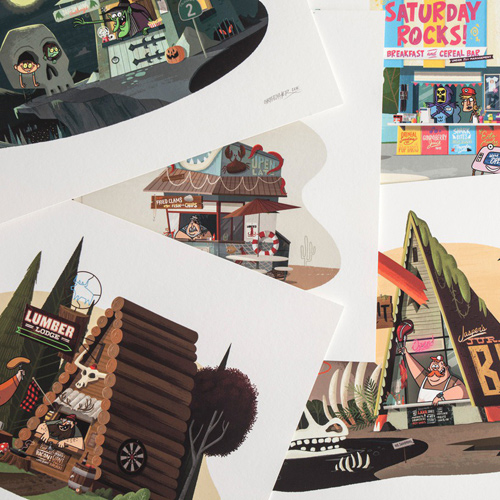 Christopher Lee Portraits of America’s Food Stands illustration