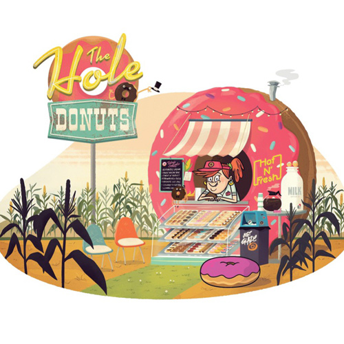 Christopher Lee Portraits of America’s Food Stands illustration