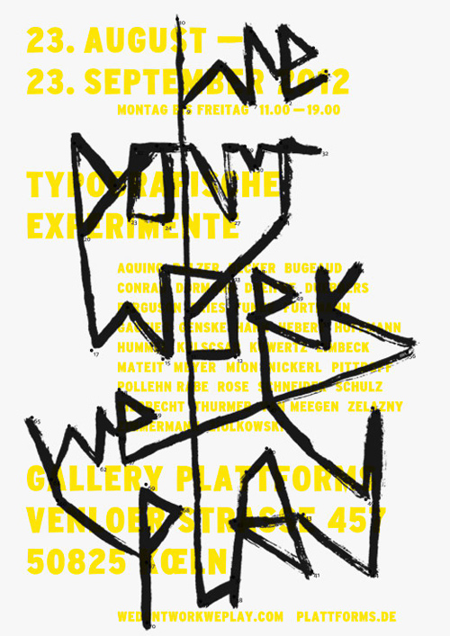 Yanik Balzer Max Kuwertz We Don’t Work – We Play