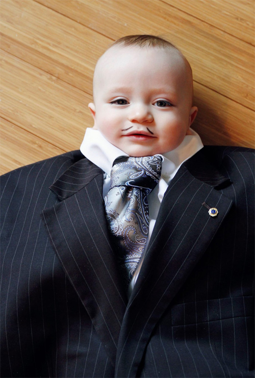 Adorable Babies Go Irresistibly Formal With Their Suits On