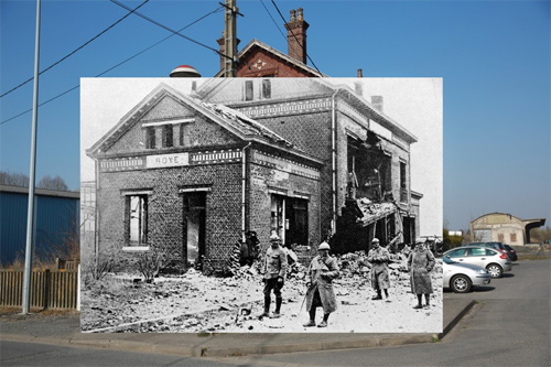 Peter Macdiarmid world war 1 superimposed photos