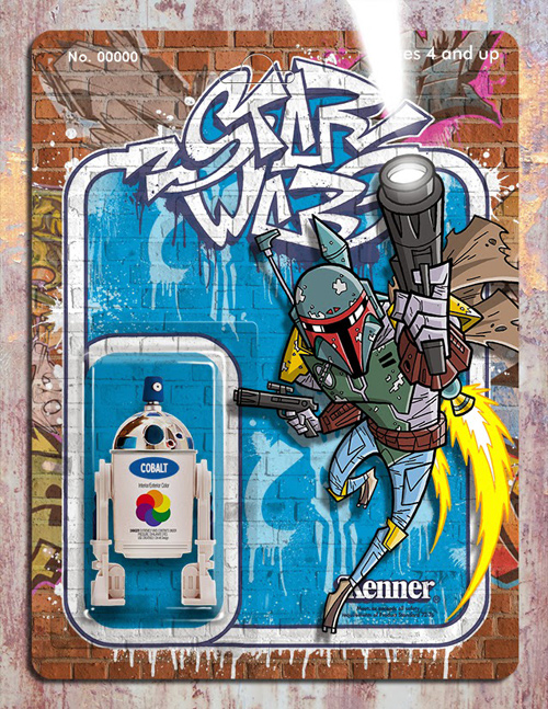 Phil Postma Star Wars graffiti illustrations