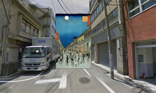Halley Docherty The Guardian classic paintings Google Street View