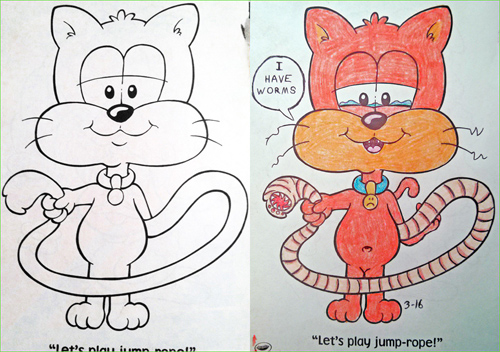 Coloring Book Corruptions