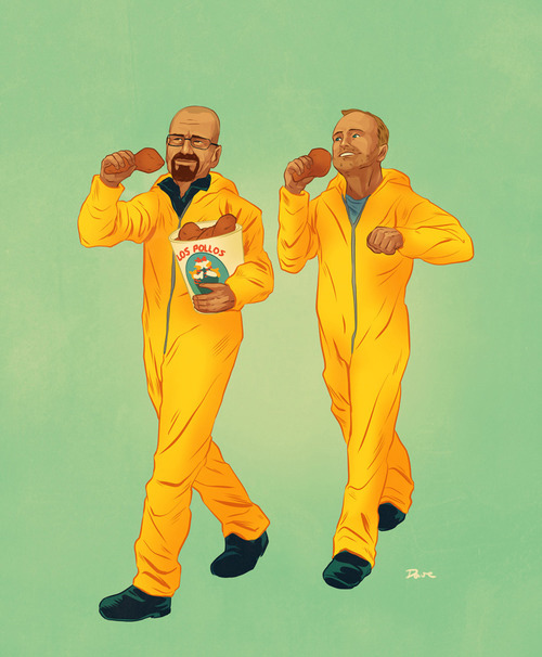  Dave Collinson buddy BFF illustration 