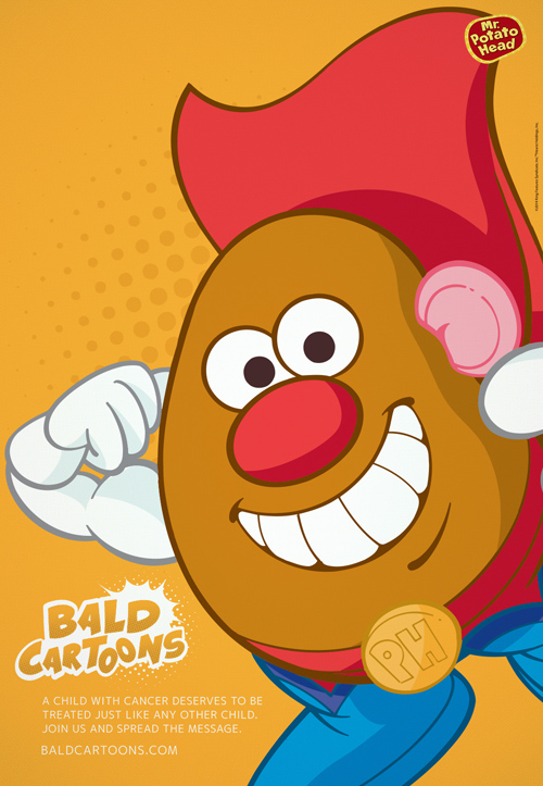 bald cartoon characters