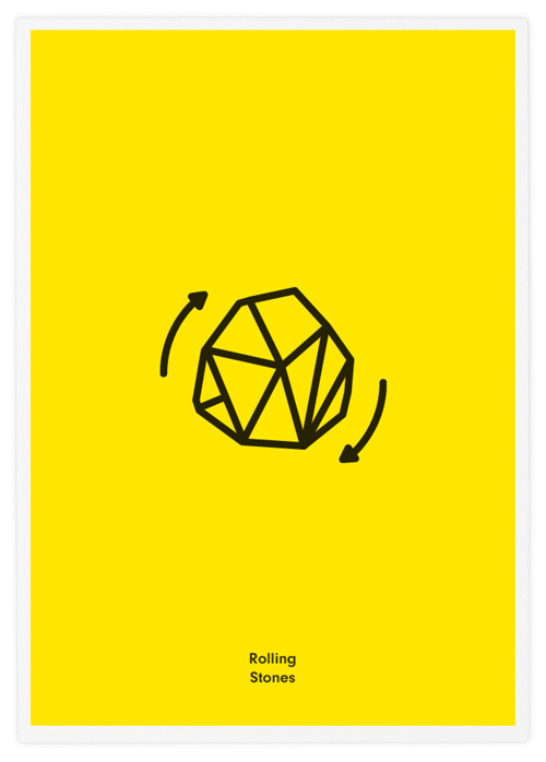 Tata&Friends Rock Bands Icons minimalist