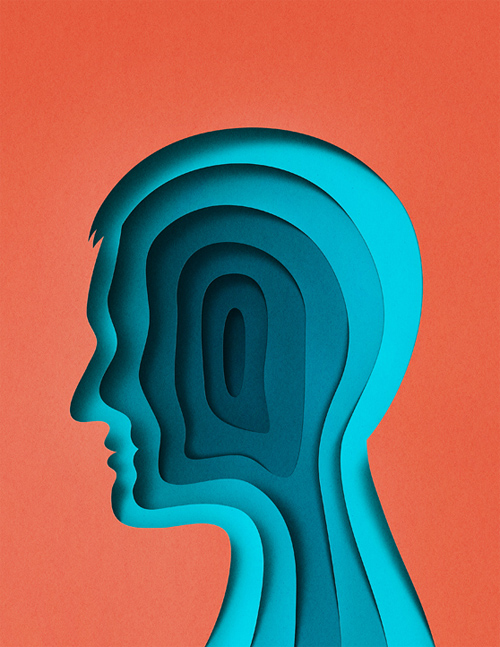 Eiko Ojala paper art illustration