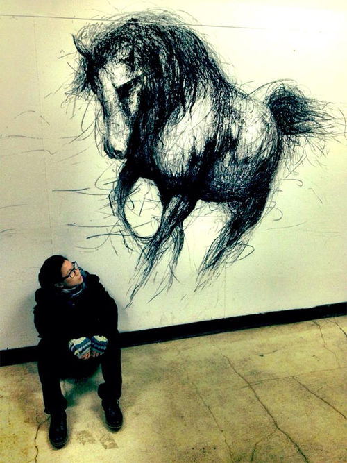 Fiona Tang 3D animal drawings illustrations