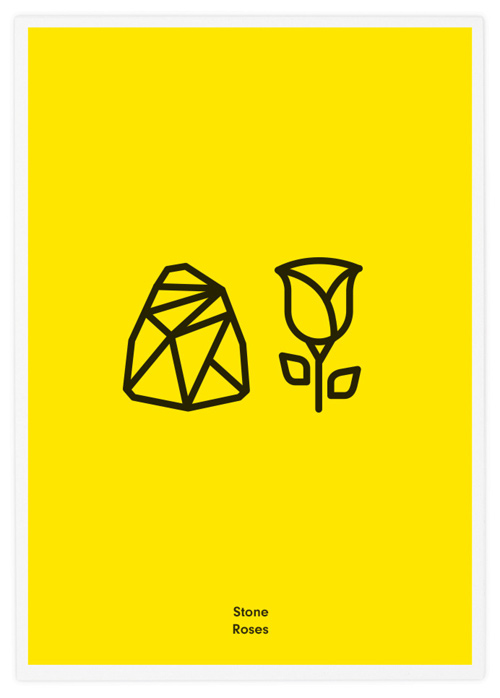 Tata&Friends Rock Bands Icons minimalist