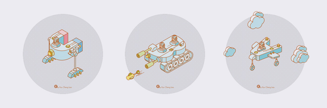 Artist Re-Imagines Alphabets As Cute And Adorable Machines