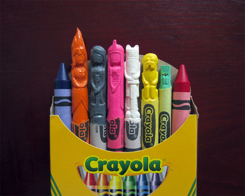 Hoang Tran Wax Nostalgic carved crayons