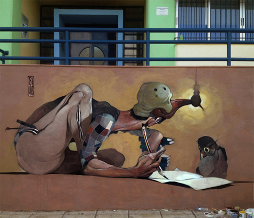 Stamatis Laskos street art urban art