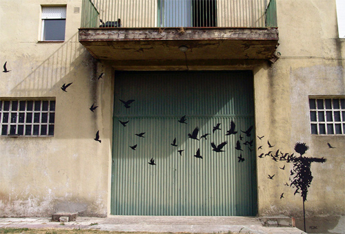 Pejac street art urban