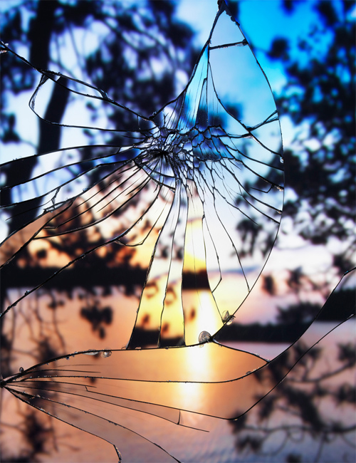 Bing Wright featured photography Broken Mirror