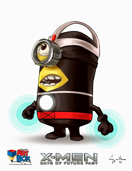 Chuck Mullins x-minions illustrations featured